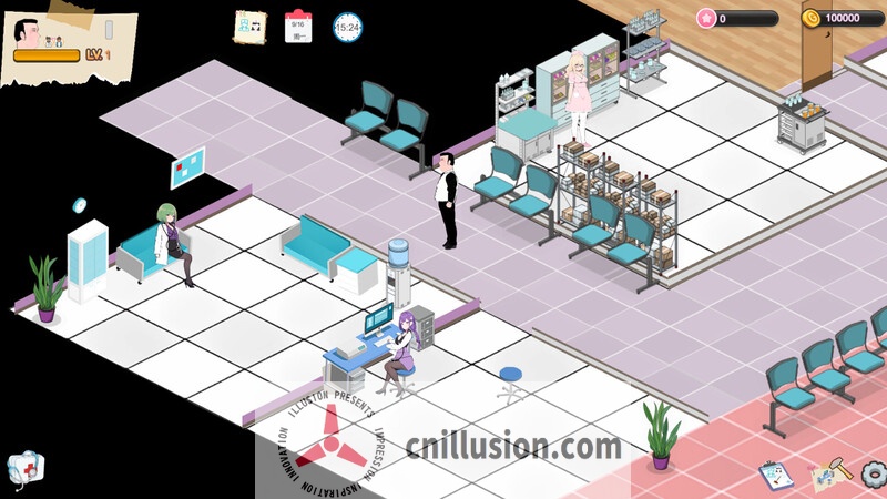 【SLG/官中/动态无码】黑山综合医院/BM General Hospital Ver3.02 官方中文步兵版【300M】【微云网盘/直链】