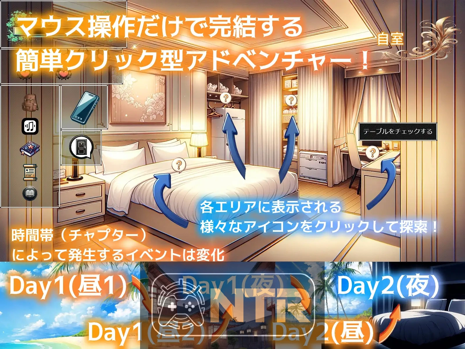 一夏的回忆～诱惑我的坏女人们～ AI汉化版 [SLG/新汉化/NTR] [FM/百度/600M]