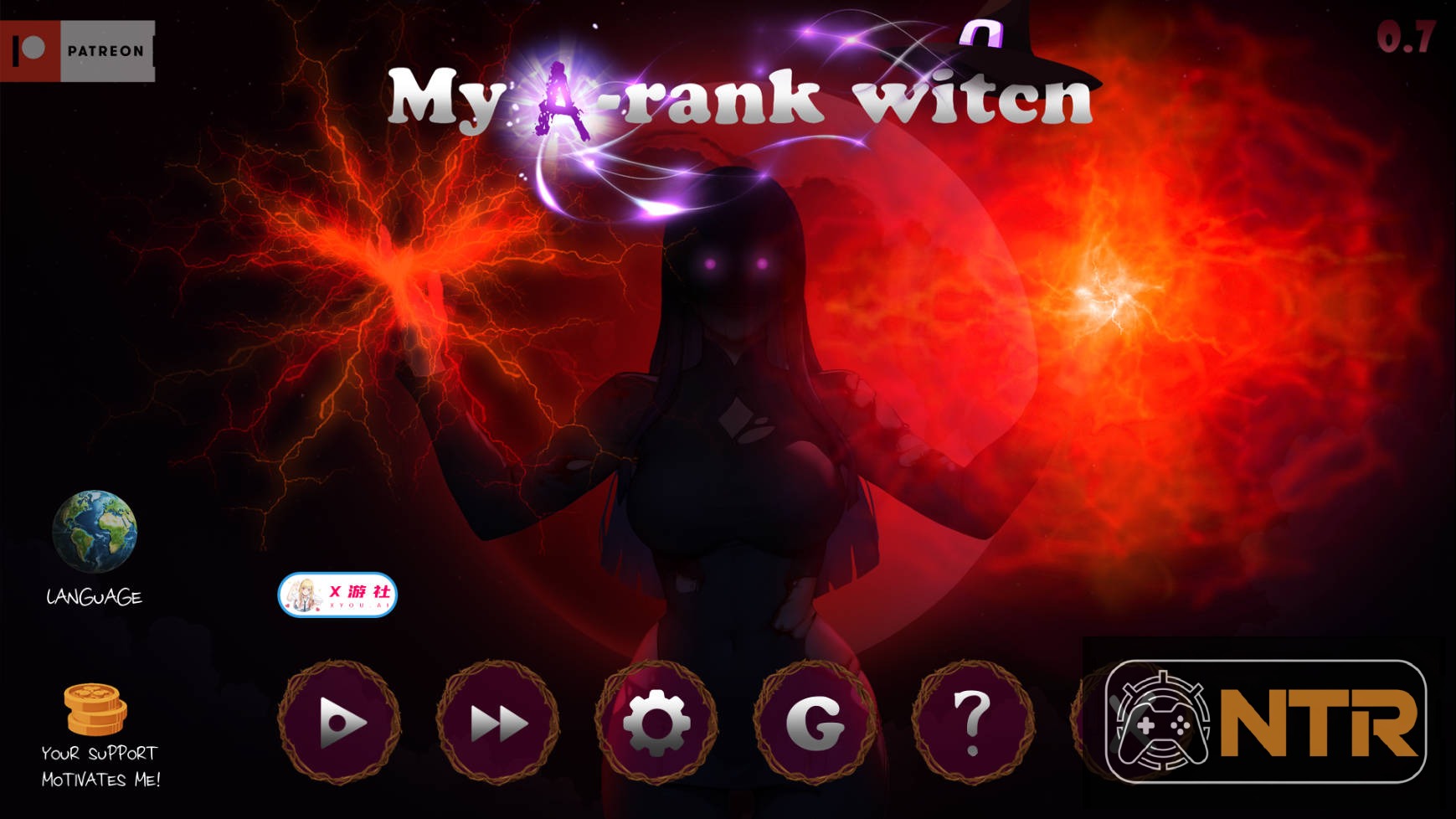 [PC-SLG游戏] [SLG/汉化/NTR] 我的A级魔女 [My A-rank Witch] [v0.7 AI汉化] [PC] [1.4G/FM/WY]