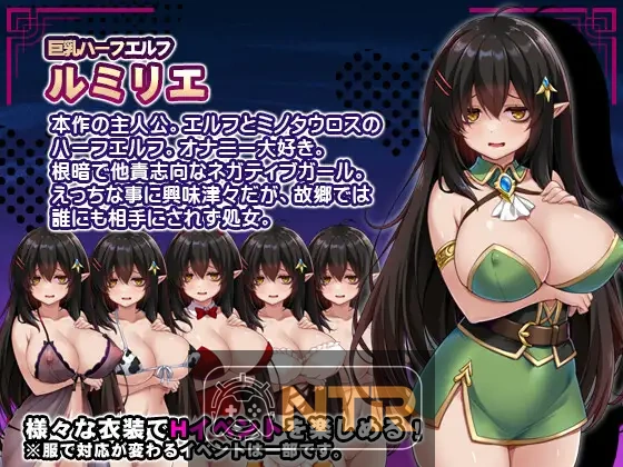 消极的巨乳半精灵想要被宠爱 ネガティブな巨乳ハーフエルフはちやほやされたい AI汉化版 [PC-RPG游戏] [RPG/汉化/新作] [813M/FM/WY]