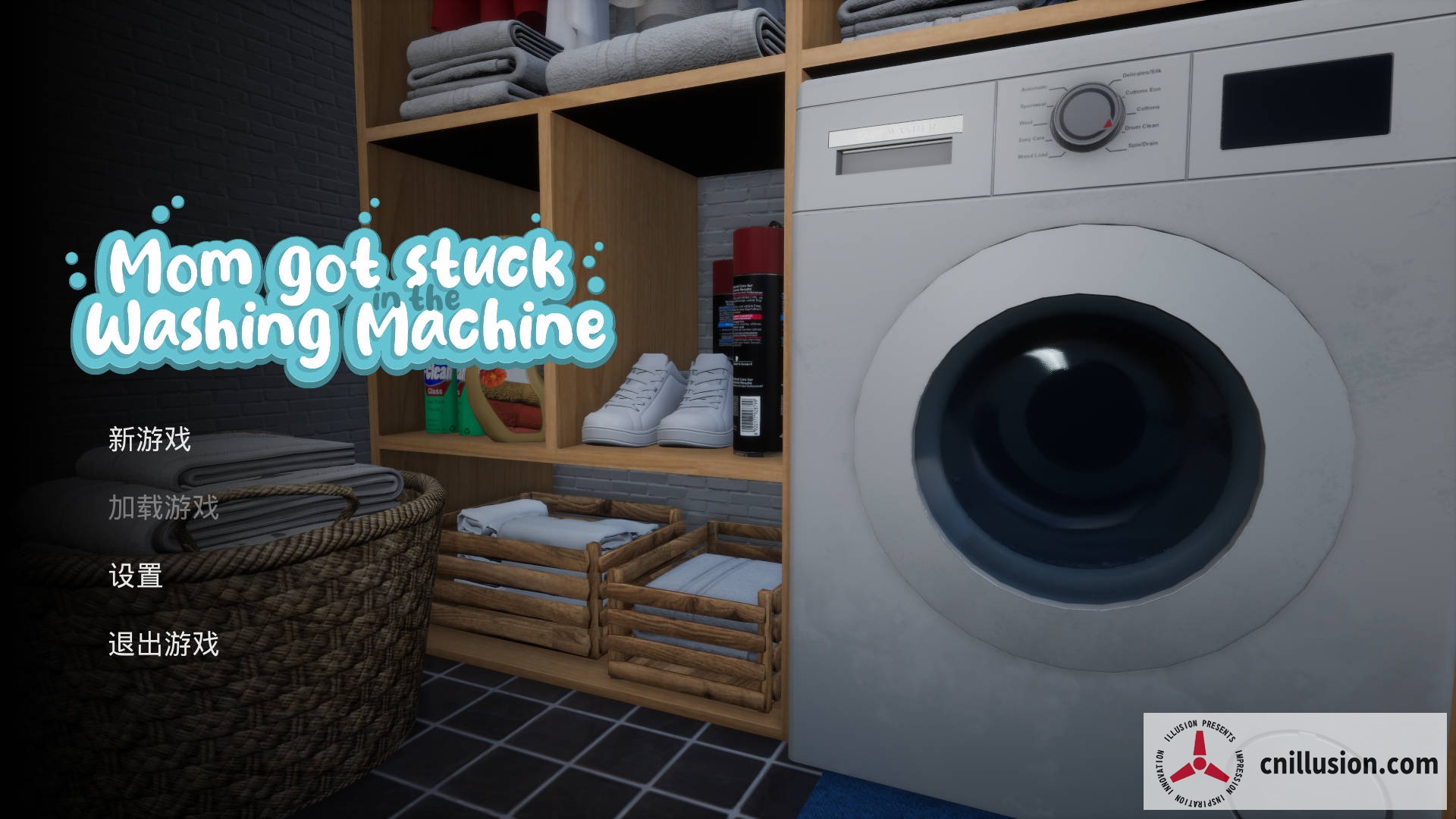 [SLG/官中/动态] 妈妈被困在洗衣机里[v1.9 官方中文] [PC] [3DCG, 第一人称, MILF, 物化]