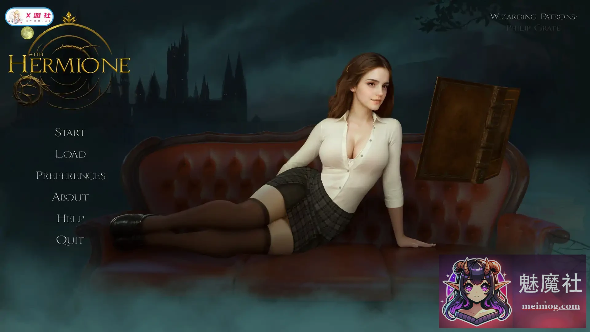 与赫敏同行 With Hermione [v0.4.4.4 AI汉化版] [PC/安卓] [新作SLG/汉化/沙盒] [1G/FM/百度]