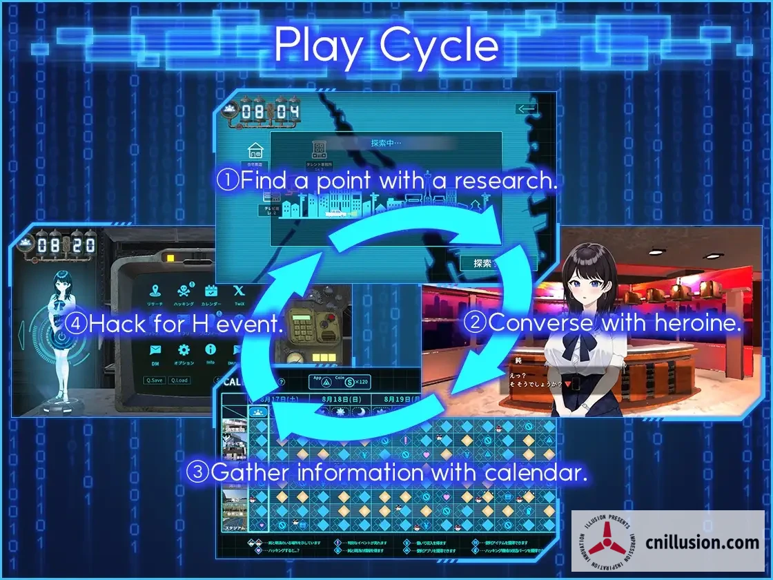 [PC-SLG游戏] 【SLG/官中】LOOK.hacII 手机摄像头x盗摄/LOOK.hacII -ルック・ハックII- [Ver1.5 官方中文版] [PC] [5G】【微云网盘/直链】