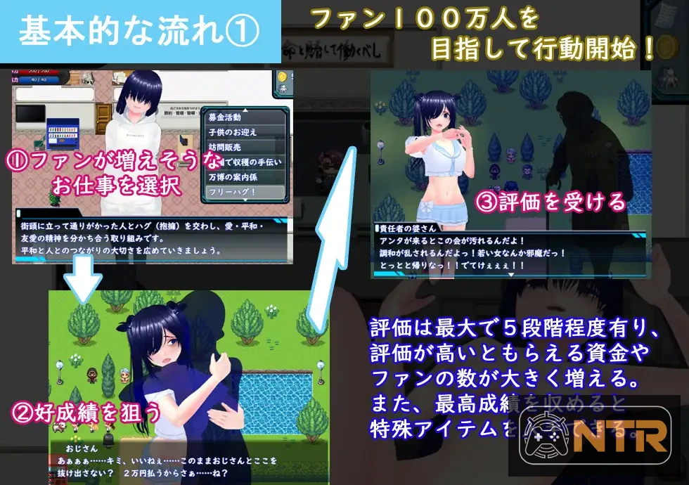 目标！阴角与TOP偶像！ [めざせ！陰キャとTOPアイドルを！] [Ver1.0 AI汉化版] [PC]